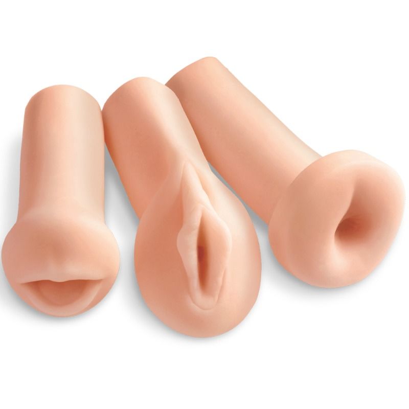 Extreme Toyz - Alle 3 Löcher Kit 3 Masturbatoren