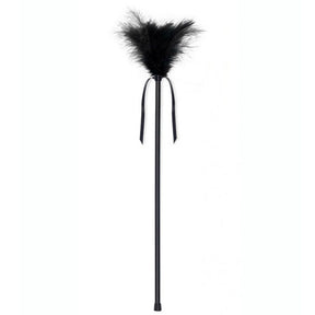 Federkitzler Marabu Schwarz 40 cm