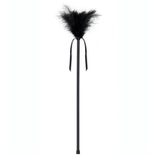 Federkitzler Marabu Schwarz 40 cm