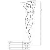 Passion - Woman Bs019 Bodystocking Schwarz Eine Grösse