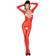 Passion - Woman Bs031 Roter Bodystocking, Eine Grösse