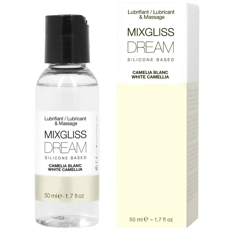 Mixgliss - Dream White Camelia Silikon-Gleitmittel 50 ml