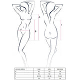 Passion - Woman Hellen Kleid und Tanga Grösse L/XL