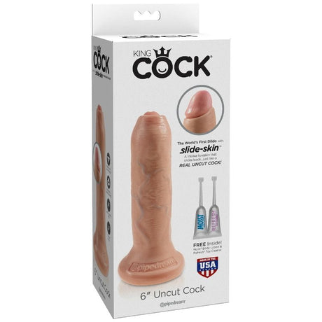 Realistischer Dildo Ungeschnittenes Fleisch Hautfarbe 6 x 1,5 cm.2
