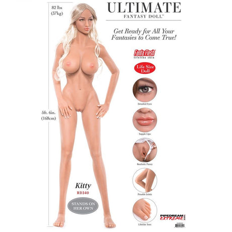 Extreme Toyz - Pipedream Extreme Ultimate Fantasy Puppen Kitty 168 cm