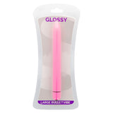 Glossy - Schlanker Vibrator Deep Rose