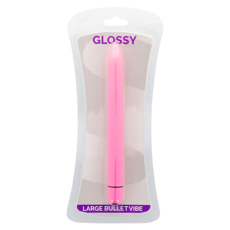 Glossy - Schlanker Vibrator Deep Rose