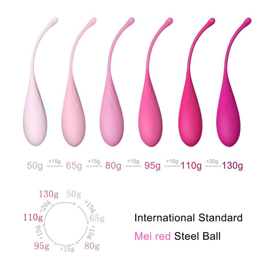 Leslie - Kegel Fit Pelvic Muscle Training Set 6 Stücke