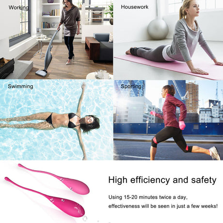 Leslie - Kegel Fit Pelvic Muscle Training Set 6 Stücke