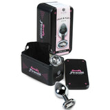 Secretplay - Analplug aus Transparentem Aluminium, 8 cm