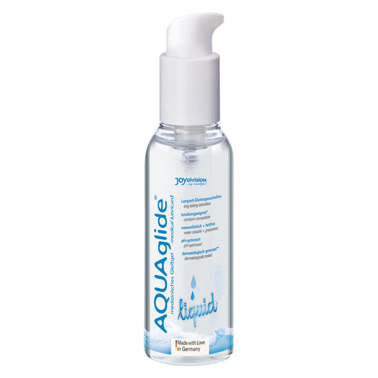 Joydivision Aquaglide - Flüssiges Gleitmittel auf Wasserbasis, Einzeldosis 125 ml