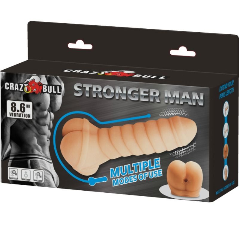 Crazy Bull - Multifunktionaler Penis 21.8 cm