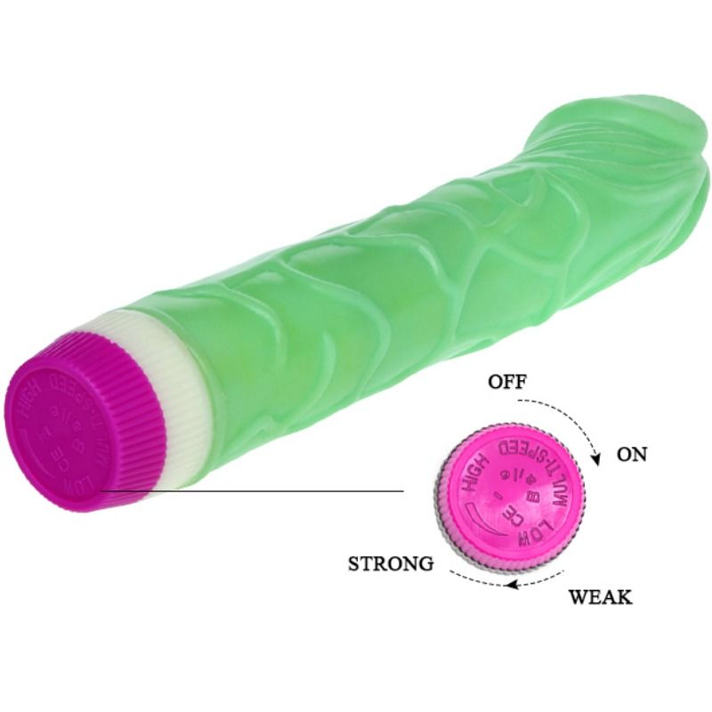 Baile - Wellen des Vergnügens Vibrator 23 cm Grün