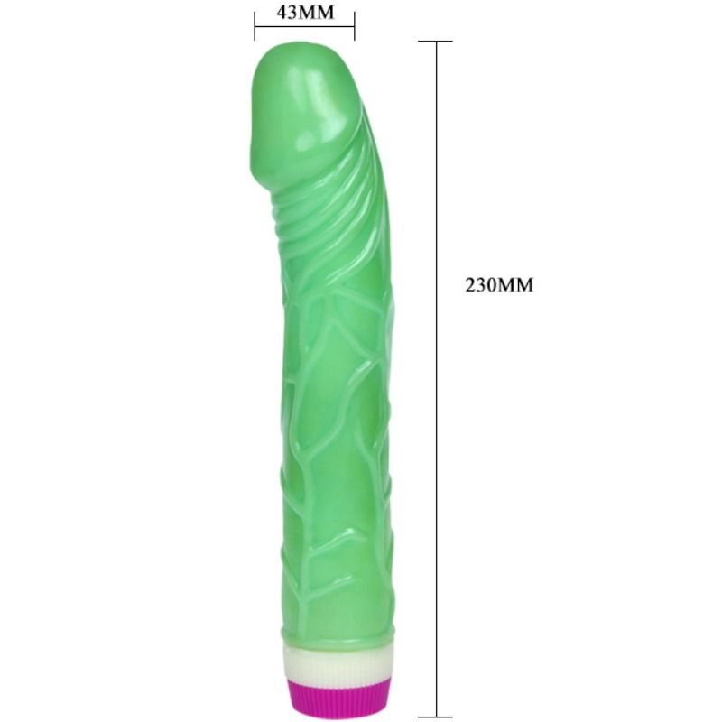 Baile - Wellen des Vergnügens Vibrator 23 cm Grün