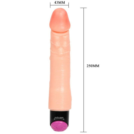 Realistischer Vibrator Flexibler 25 x 4,3 cm.5