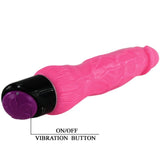 Baile - Bunter Sex Realistischer Vibrator Rosa 24 cm