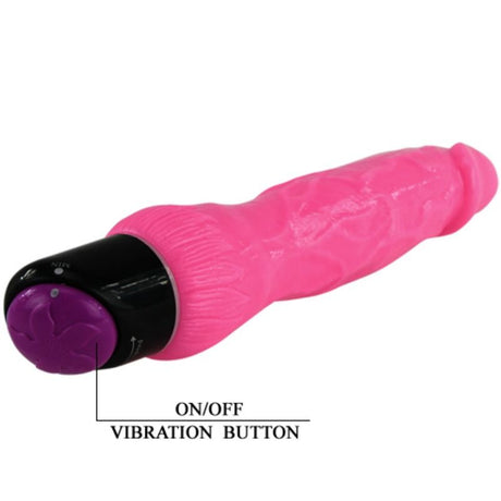 Baile - Bunter Sex Realistischer Vibrator Rosa 24 cm