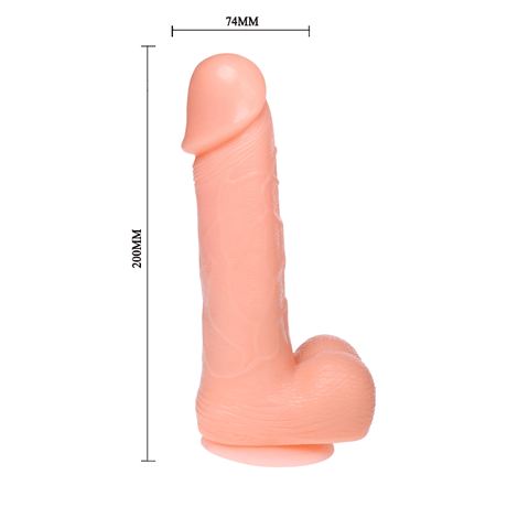 Baile - Realistischer Dildo Dong Vibration und Rotation 20 cm
