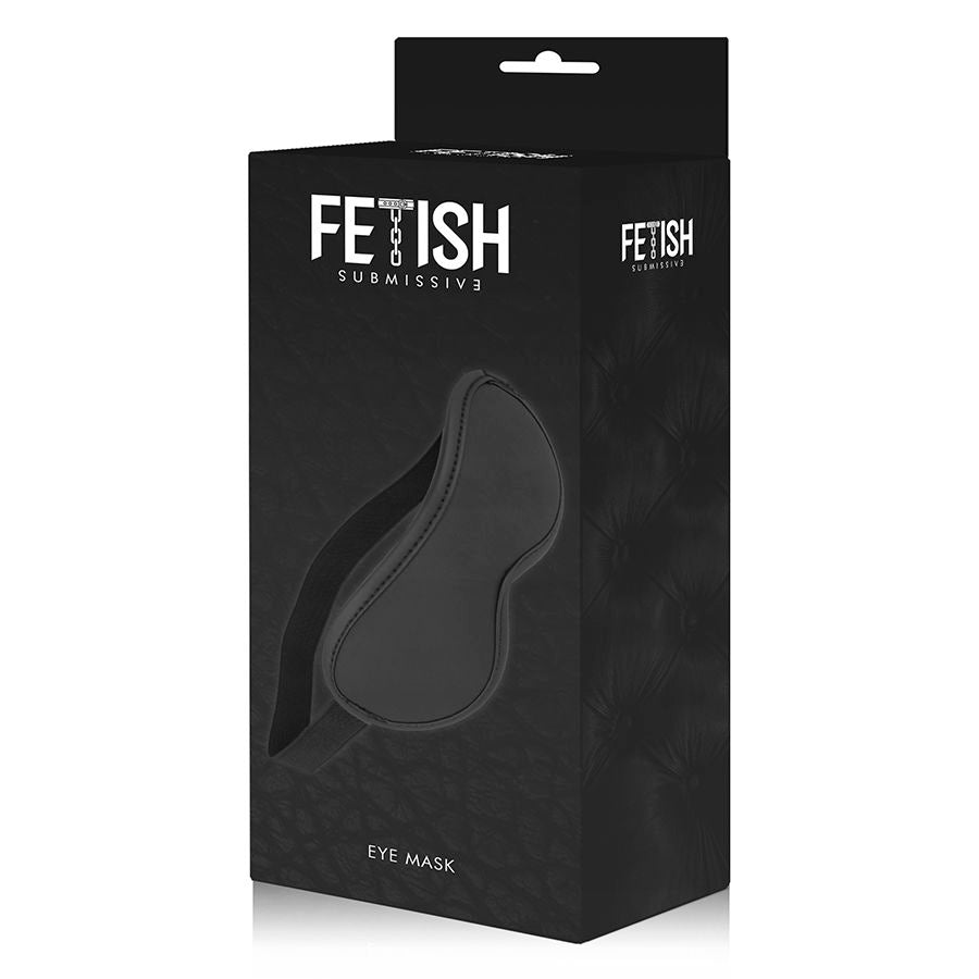 Fetish Submissive - Vegane Ledermaske Ii mit Noprene-Futter