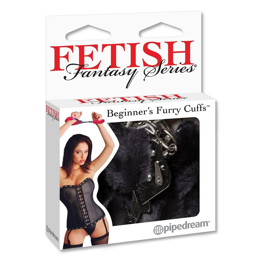 Fetish Fantasy Series - Furry Manschetten Schwarz