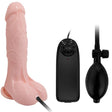 Vibrator Realistischer Vibrierender und Aufblasbarer 18,8 cm