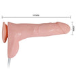 Realistischer Vibrator Baile mit Spritzfunktion 19,3 x 4,3 cm