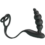 Pretty Love - Penisringe mit Vibrator-Plug