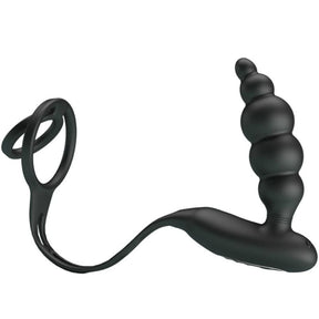 Pretty Love - Penisringe mit Vibrator-Plug