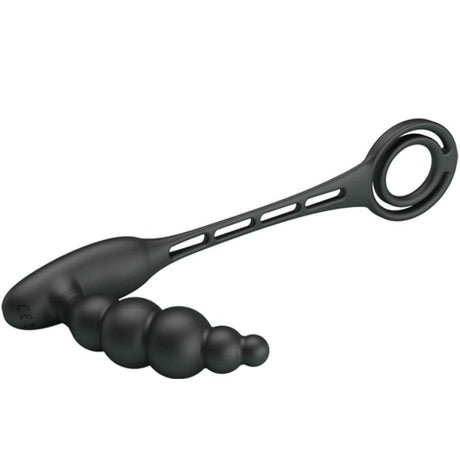 Pretty Love - Penisringe mit Vibrator-Plug