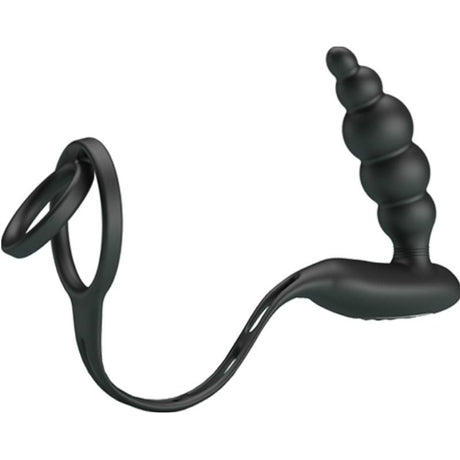 Pretty Love - Penisringe mit Vibrator-Plug