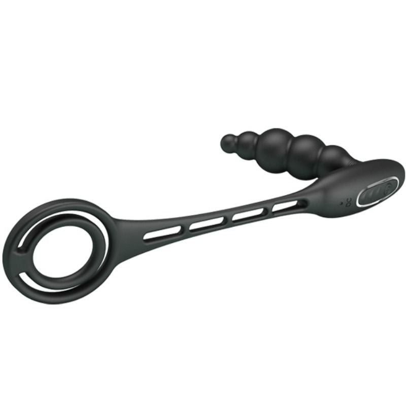 Pretty Love - Penisringe mit Vibrator-Plug