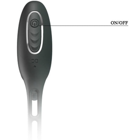 Pretty Love - Penisringe mit Vibrator-Plug