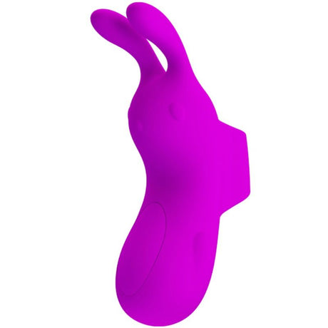 Vibrator Smart Wiederaufladbarer Fingerhut mit Kaninchen