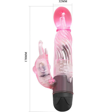 Rabbit-Vibrator Geben Sie Ihnen Eine Art Liebhabervibrator mit Rosa Hasen 10 Modi.2