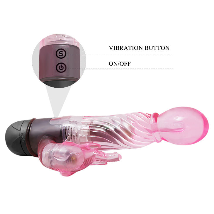 Baile - Geben Sie Ihnen Eine Art Liebhabervibrator mit Rosa Hasen 10 Modi