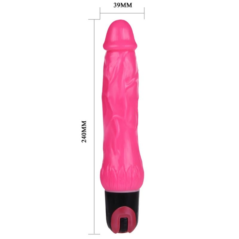 Baile - Vibrator Daaply Pleasure Multispeed Rosa