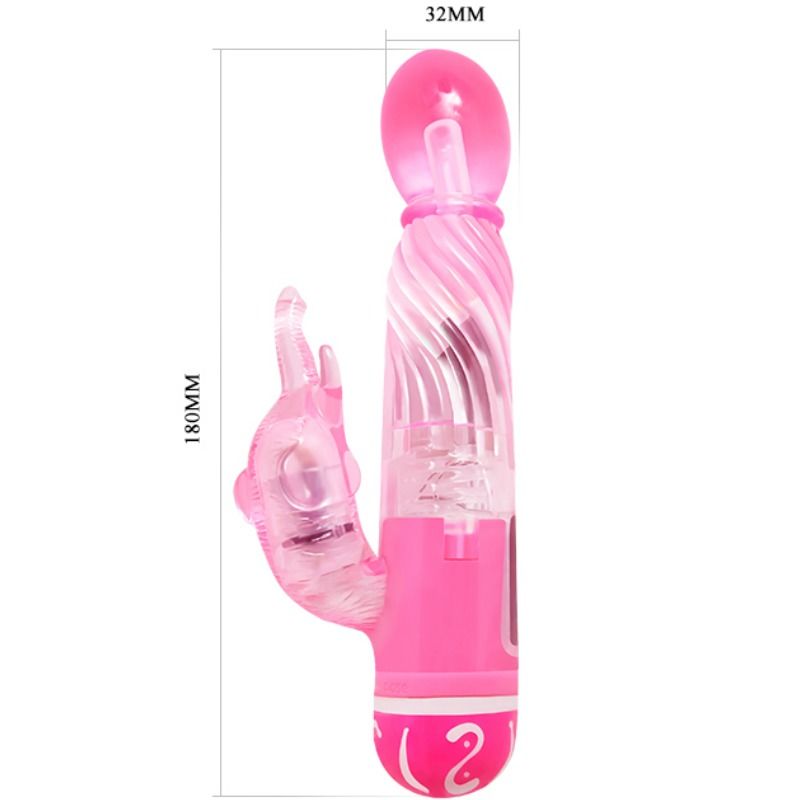 Baile - Multispeedvibrator mit Rosa Stimulator