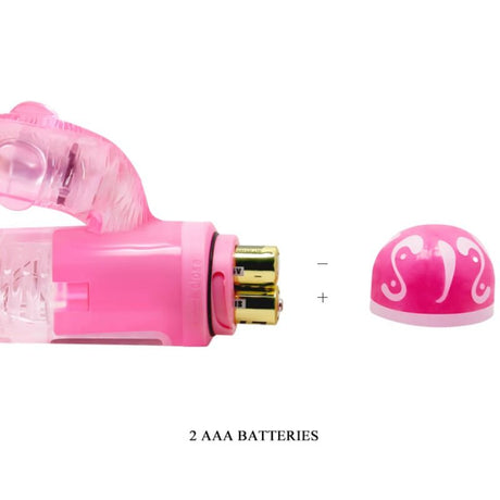 Rabbit-Vibrator Multispeedvibrator mit Rosa Stimulator.5