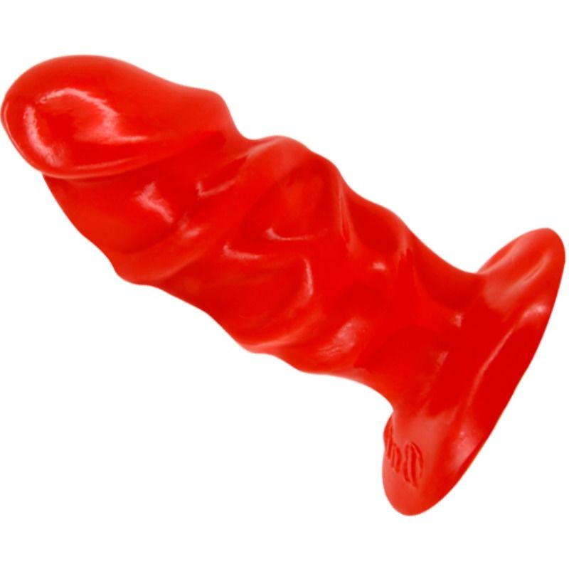 Baile - Unisex Analplug mit Rotem Saugnapf