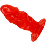 Baile - Unisex Analplug mit Rotem Saugnapf