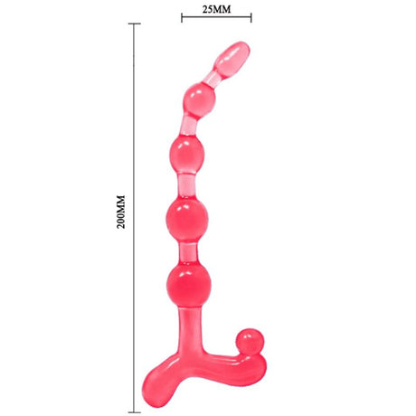Analplug Bendy Twist Rote Analblle.4