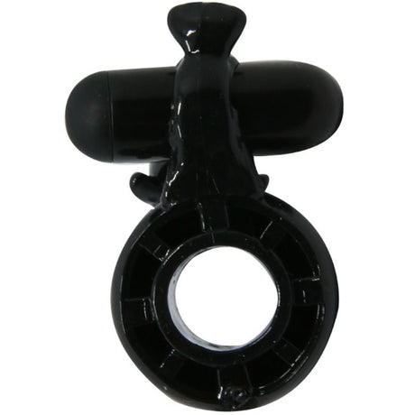 Penisring Süsser Ring mit Klitorisstimulator Delphin Schwarz.3