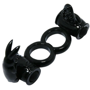 Baile - Sweet Ring Doppelring mit Doppelhasen