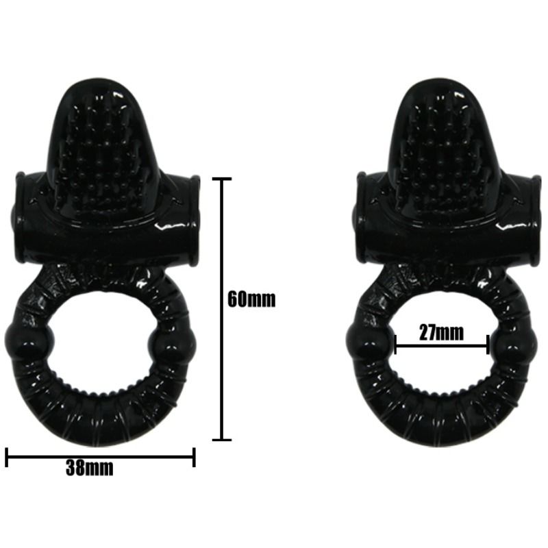 Baile - Sweet Ring Vibrierring mit Texturiertem Kaninchen