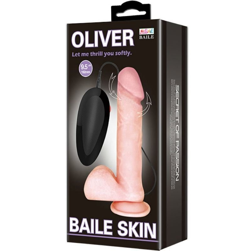Baile - Oliver Realistischer Vibrator mit Rotationsfunktion
