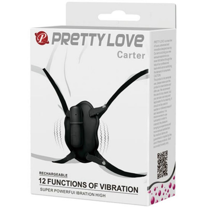 Pretty Love - Strap-On mit Carter Vibrierender Bullet