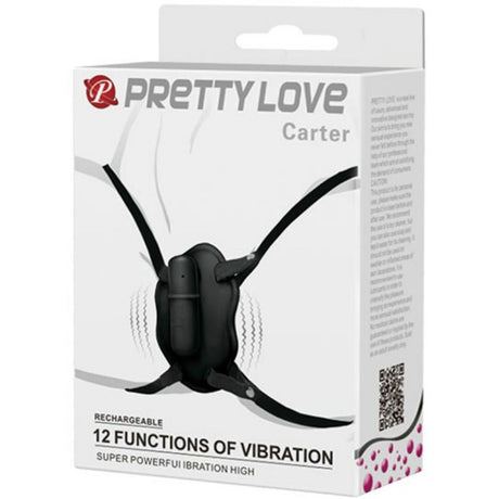 Pretty Love - Strap-On mit Carter Vibrierender Bullet