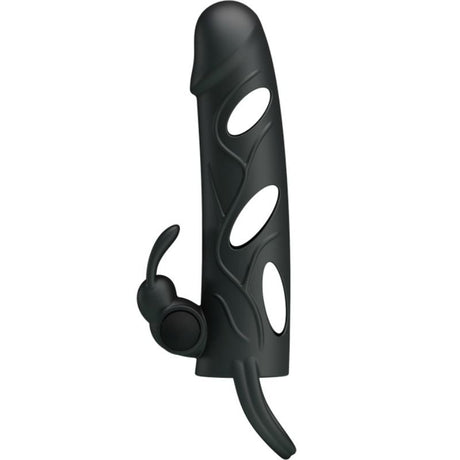 Penishülle Silikonhülle mit Vibration 2.0 14 cm.8