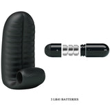 Pretty Love - Abbott Schwarzer Stimulator-Fingerhut