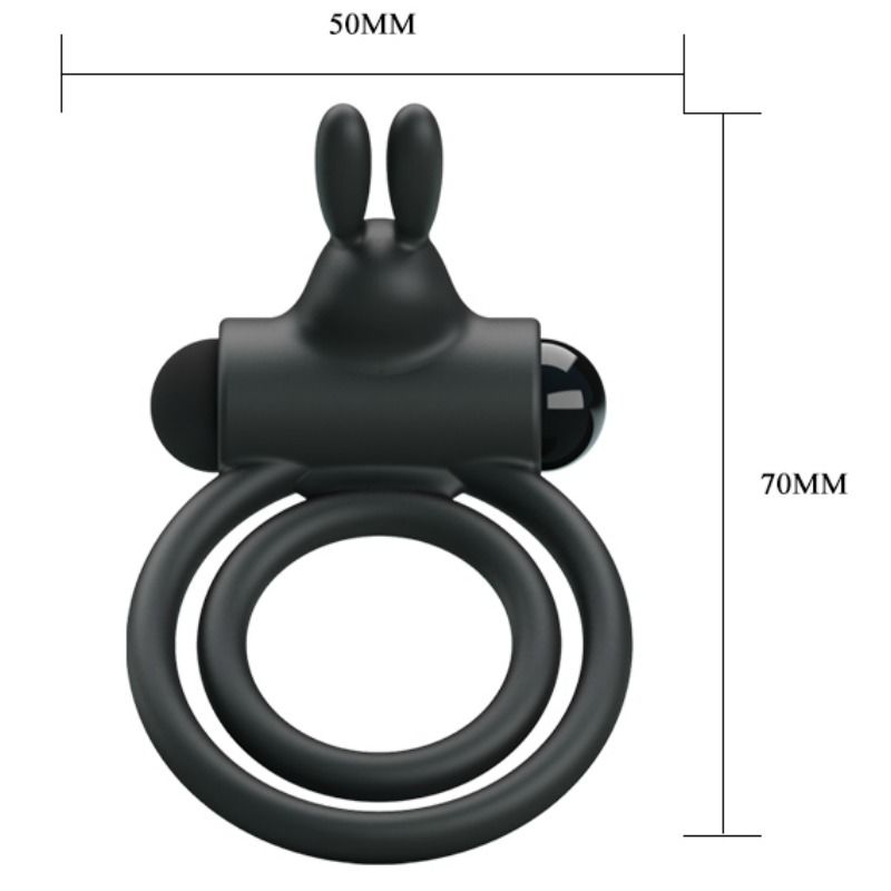 Pretty Love - Osmond Vibratorring aus Silikon